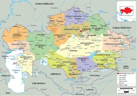 Where Is Kazakhstan Situated
