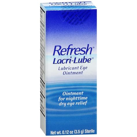 REFRESH Lacri-Lube Lubricant Eye Ointment – 0.12 OZ – Medcare ...