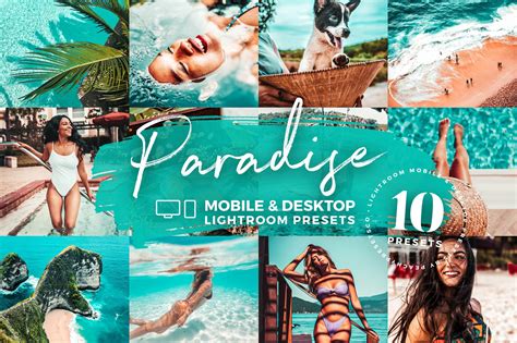 10 Paradise Lightroom Mobile Presets – MasterBundles