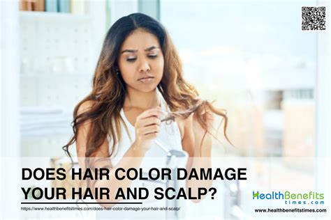 Does Hair Color Damage your Hair and Scalp? - Health Benefits
