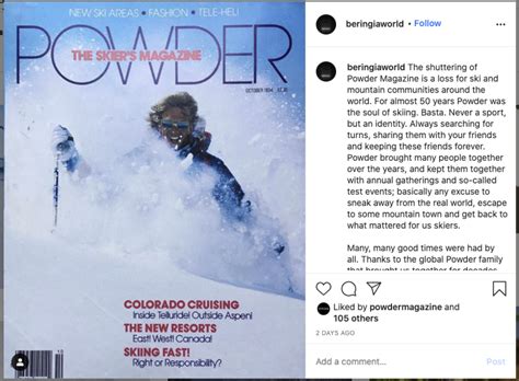 Powder Magazine closes | PowderGuide