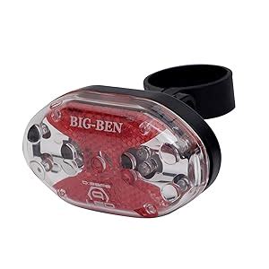 BIG-BEN Front and Rear Cycle LED Light for All Bicycle : Amazon.in ...