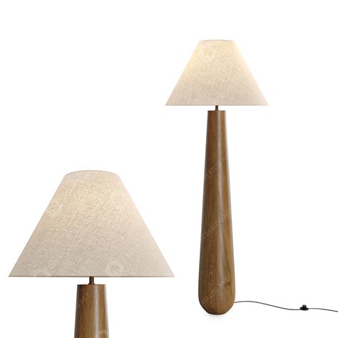 Floor Lamp CB2 Polar 3D model - GreatCatalog 43323