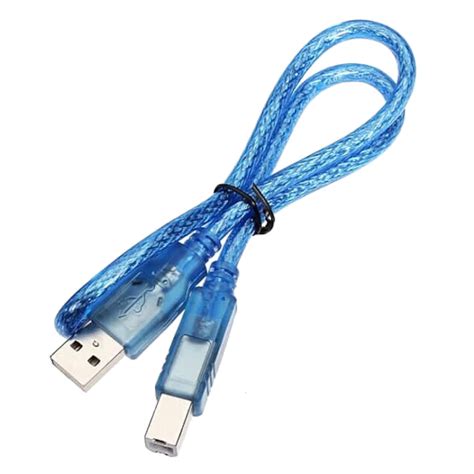 Probots USB A to B Cable 300mm | Arduino UNO Data Cable Buy Online India