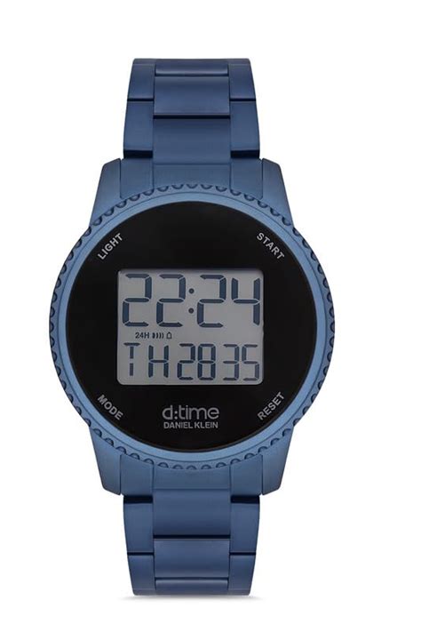 Buy DANIEL KLEIN D-Time Men Black Dial Digital Watch - DK.1.12639-4 at ...