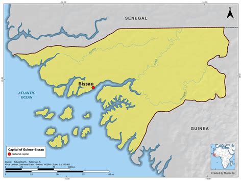 Guinea Bissau Maps | Mappr