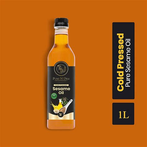 Cold Pressed Sesame Oil Nutrition Facts at Cameron Malone blog