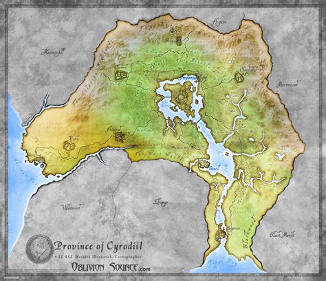 Elder Scrolls Online Cyrodiil Map