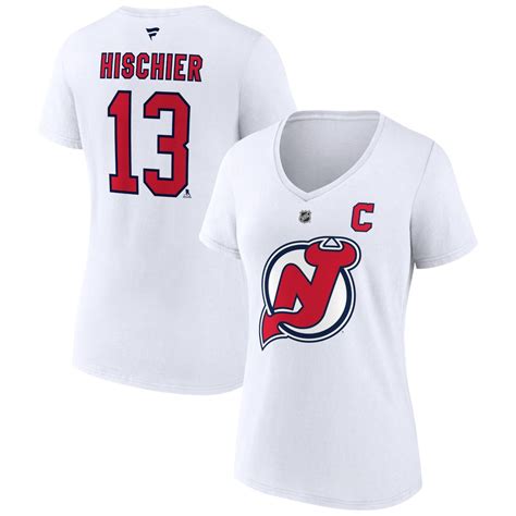 Women's Fanatics Nico Hischier White New Jersey Devils Special Edition ...