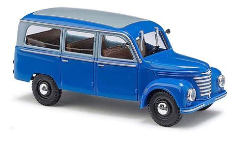 Buy Busch 51251 Framo V901/2 Bus Blue HO Scale Model Vehicle Online at ...