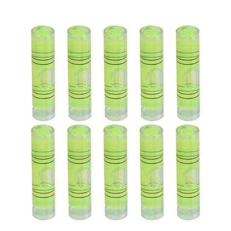 Utoolmart 9.5×40mm Green Universal Precision Bubble Level Vials Spirit ...