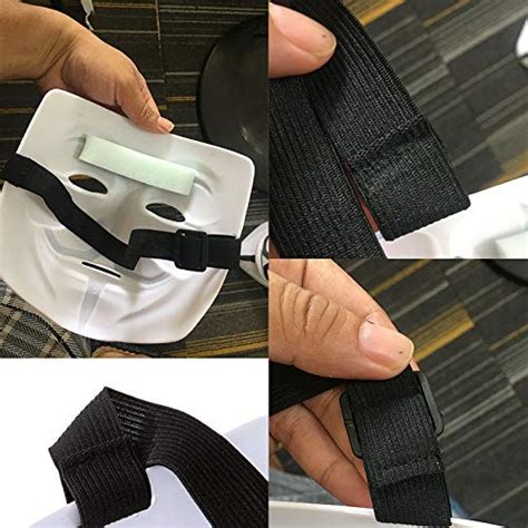 Junyulim Anonymous Vendetta Hacker Mask Guy Fawkes Game Master Costume ...