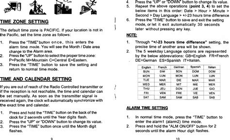 Image result for Sharp Clock SPC364 Manual
