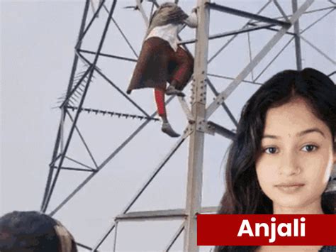 Young woman climbs 175 foot power tower in Prayagraj; Threatens family ...