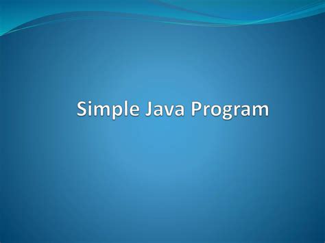 Image result for Simple Java Program
