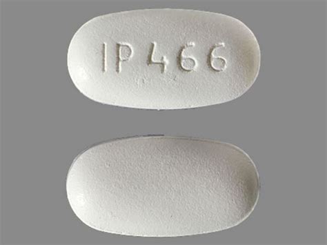 Ip466 White and Oval Pill Images - Pill Identifier - Drugs.com