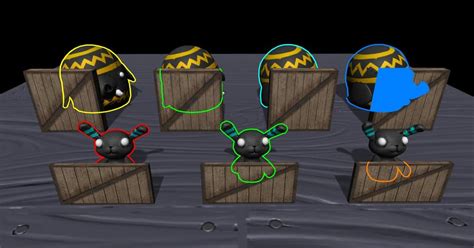 Outline Object On Select Unity 的图像结果