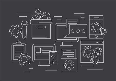 Business Icons Vector 的图像结果