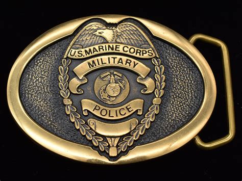 United States Marine Corps Military Police Solid Brass Vintage | Etsy ...