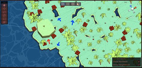 Unity 3D Adding Navmesh to Objects 的图像结果