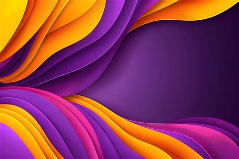 A colorful background with a purple and orange colored background ...