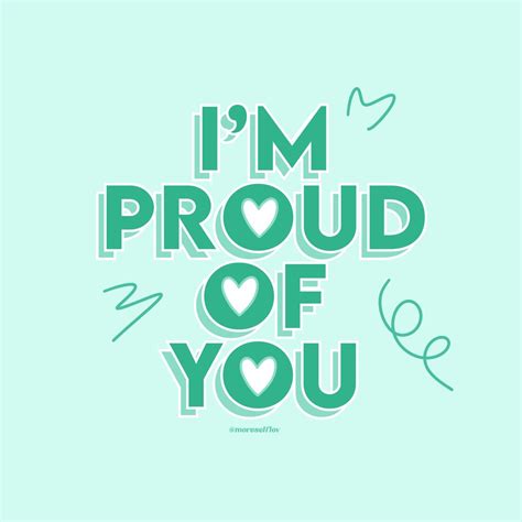 I’M PROUD OF YOU 🤍 | Positive self affirmations, Empowering quotes ...