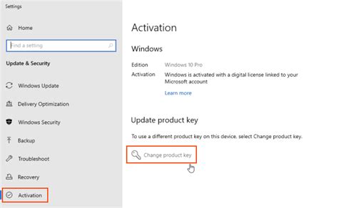 Image result for Change Activation Key