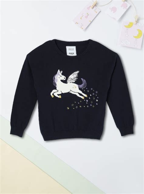 Buy Girls Sequinned Sweater Online at just Rs. 699.0 - 1000014196007 ...