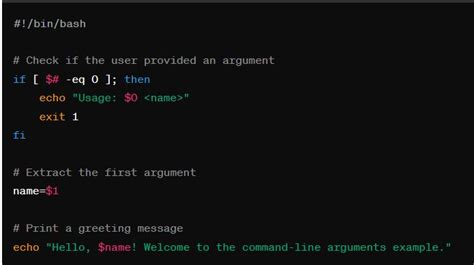 Image result for Bash Script Command Line Arguments