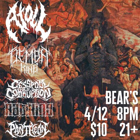 Atoll / Demon King / Cesspool of Corruption / Rat King / Pantheon, 1401 ...