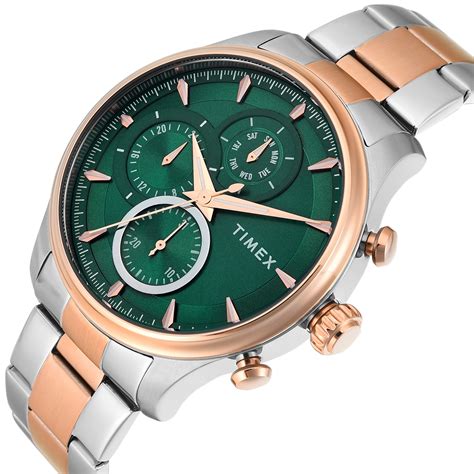 TIMEX Green Round Dial Analog Men's Watch - TWEG28102