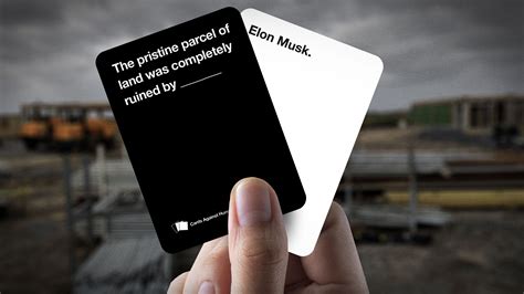 Cards Against Humanity lawsuit forced SpaceX to vacate land on US ...