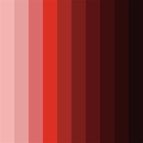 Deep Red Color Palette - ColorDrop