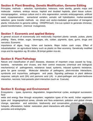 Image result for Gate Syllabus for Life Science