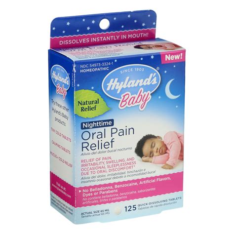 Hyland's Oral Pain Relief Overdose at Kim Delapaz blog