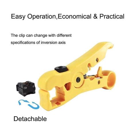 Gaobige Coaxial Compression Tool Coax Cable Crimper Kit India | Ubuy