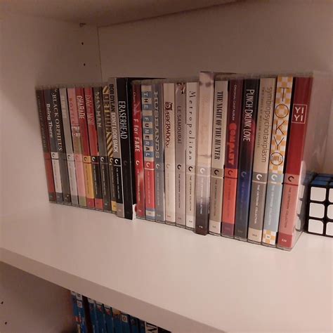 current criterion collection! A year since i started!× : r/Bluray