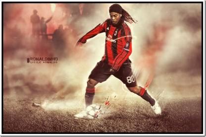 Posterhouzz Ronaldinho Poster Fine Art Print - Sports posters in India ...