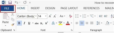 How To Enable/Disable Microsoft Word Autosave