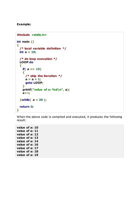 Structured Programming On Looping Statements 的图像结果