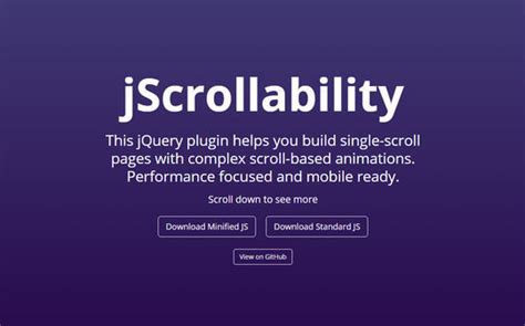 JavaScript Scrolling Effect 的图像结果