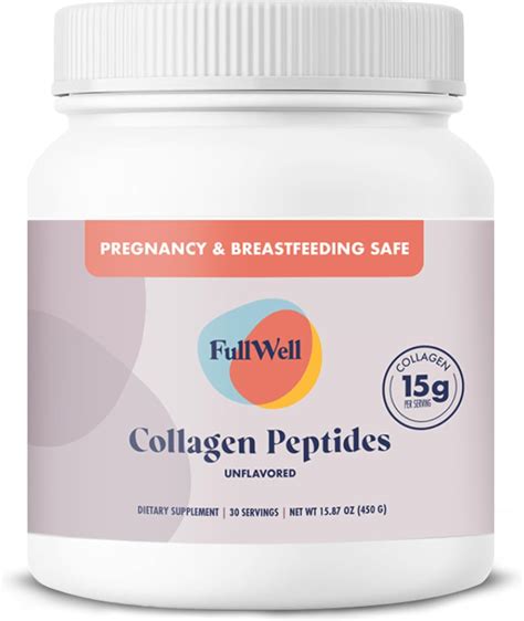 Amazon.com: FullWell New Hydrolyzed Collagen Peptides, Breastfeeding ...