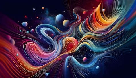 Gravity wave abstract background | Premium AI-generated image