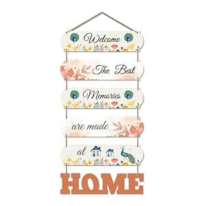 Decor Smart Memories At Home Wall Art | Wooden Decoration Sign with ...