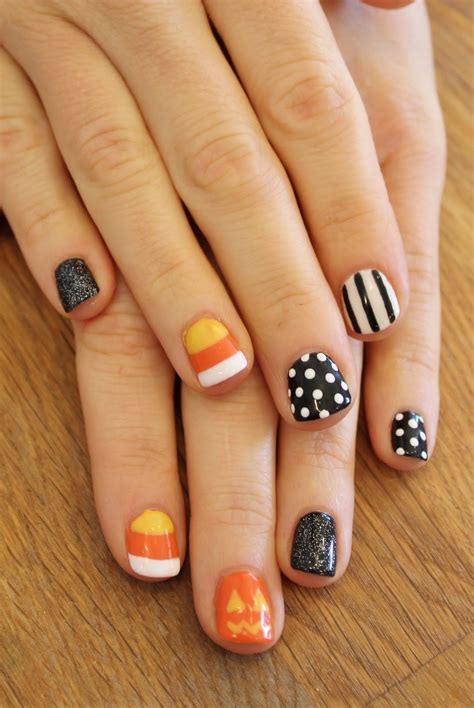 halloween nail colors