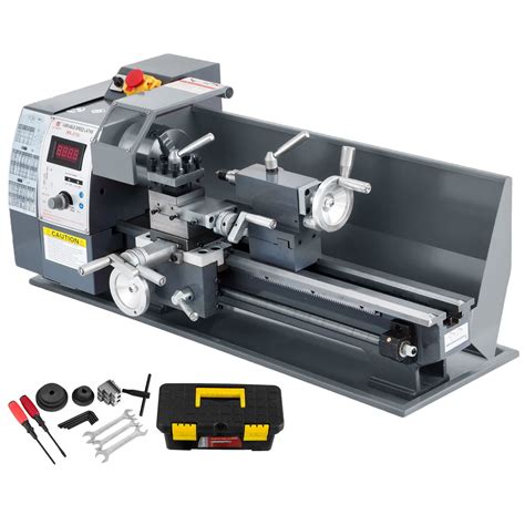 Buy VEVOR Metal Lathe 8X16 Inches, Precision Mini Lathe Variable Speed ...