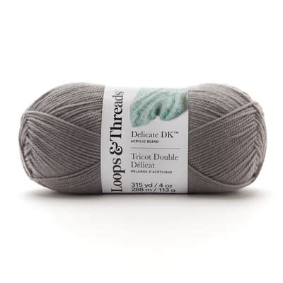 Buy in Bulk - 15 Pack: Delicate DK™ Yarn by Loops & Threads®, Color ...
