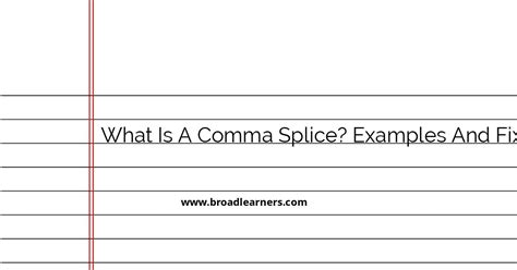 Image result for Comma splice Examples
