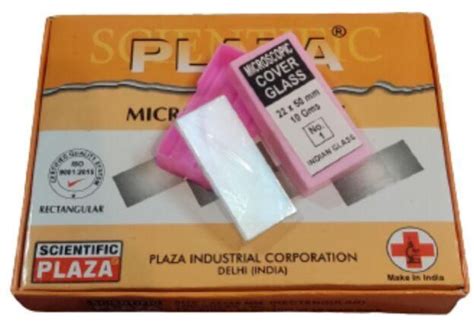Rectangular Microscope Cover Glass Manufacturer from Delhi
