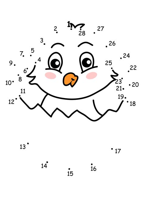 Connect The Dot Printable
